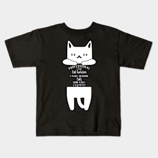 professional cat herder Kids T-Shirt